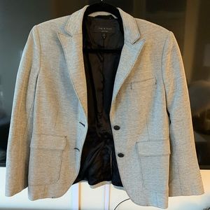 Rag and bone gray blazer